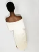 Aleksandre Akhalkatsishvili off-shoulder long-sleeve gown