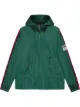 Image 1 of Gucci logo-patch hooded raincoat