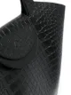 Bottega Veneta crocodile-embossed basket tote bag