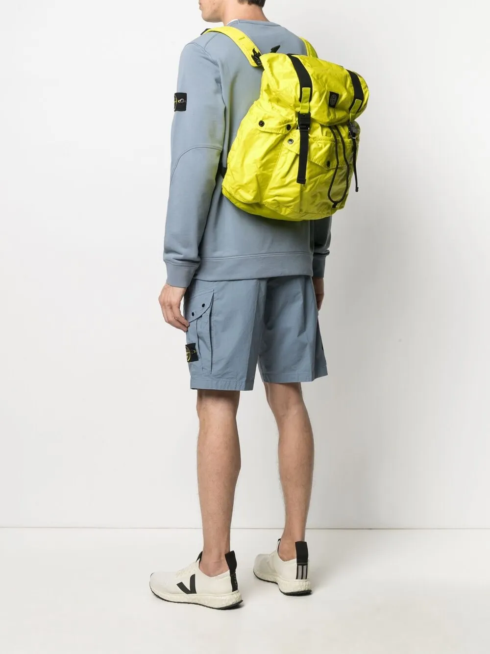 фото Stone island рюкзак с нашивкой-логотипом