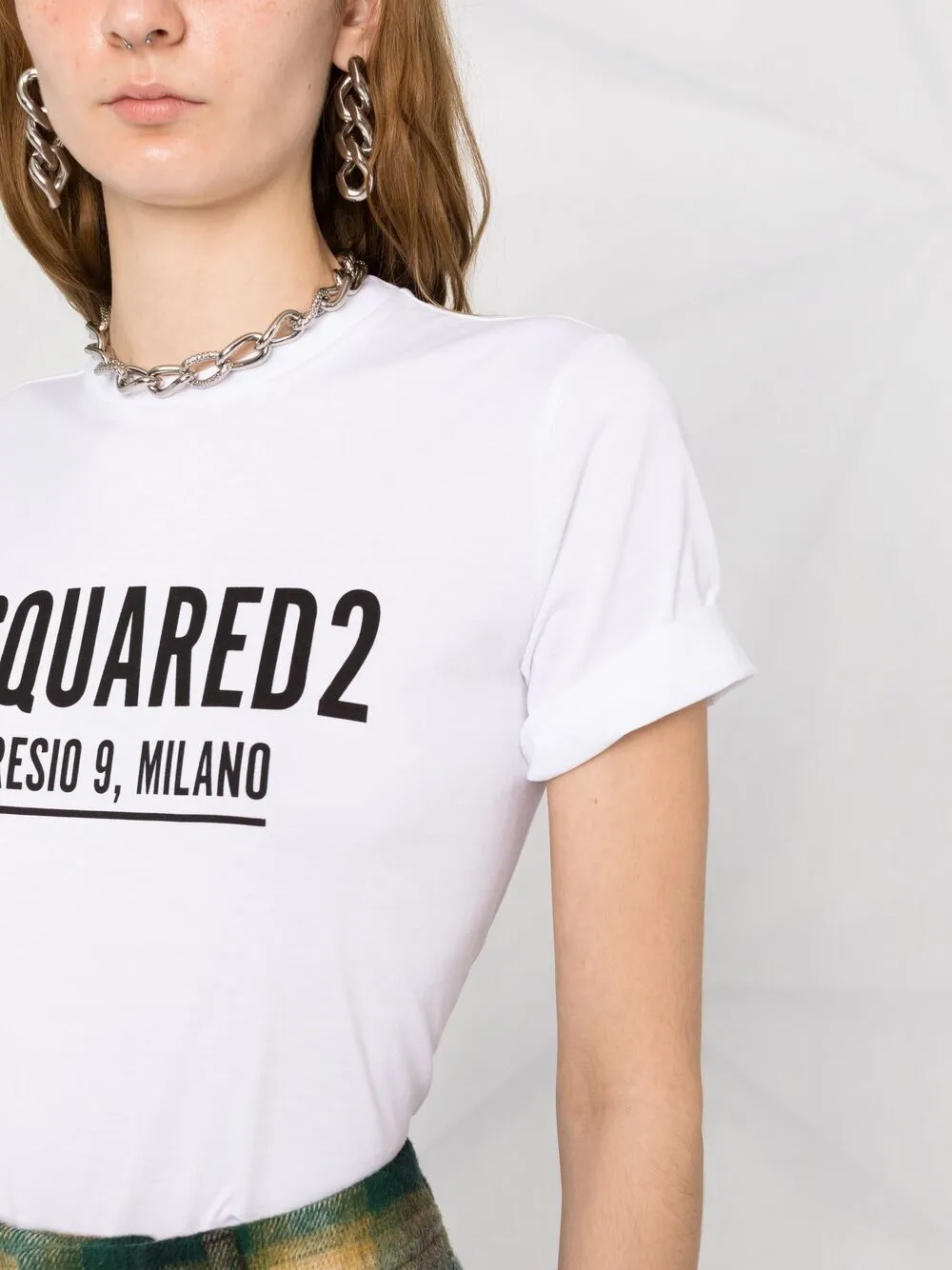 фото Dsquared2 футболка с короткими рукавами и логотипом