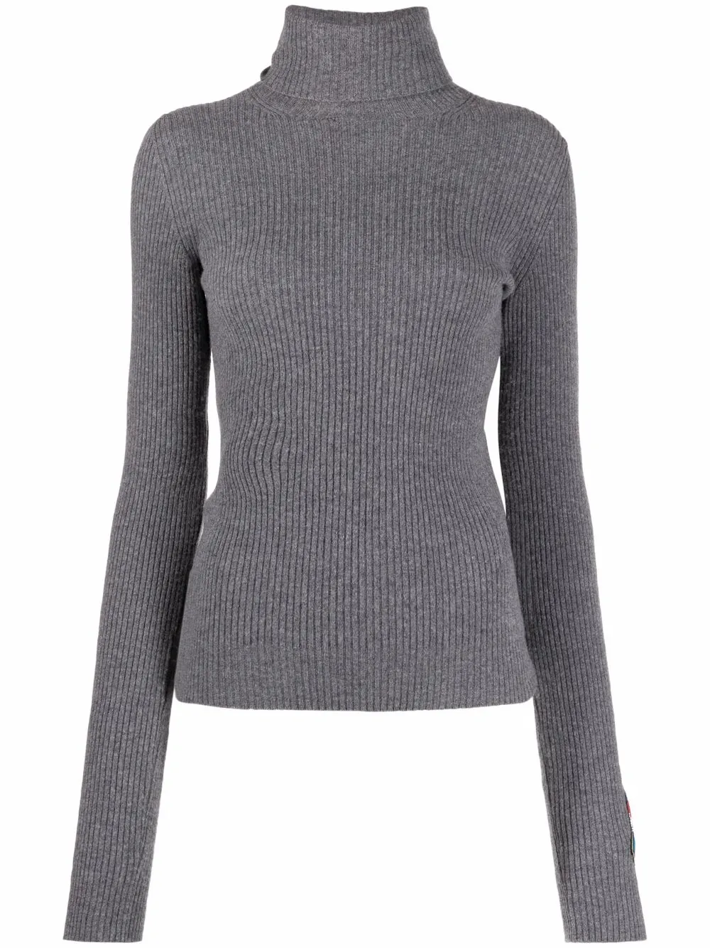 

Dsquared2 patch-detail ribbed-knit jumper - Grey