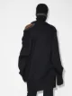 Y/Project cut-out roll-neck oversized jumper