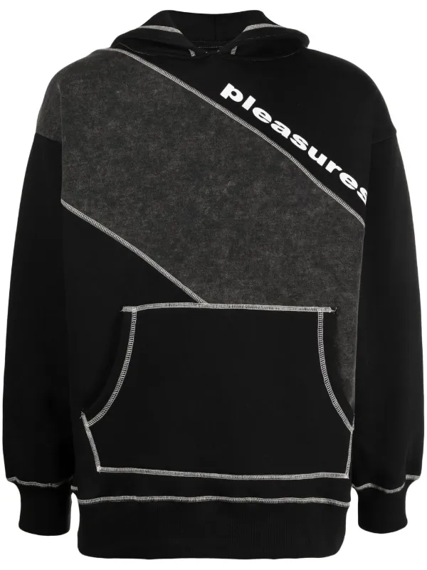 Pleasures black hoodie Clearance
