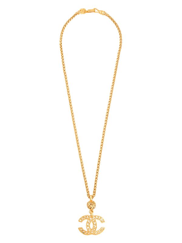 Chanel Gold Metal CC Necklace 2011 Available For Immediate Sale At  Sothebys