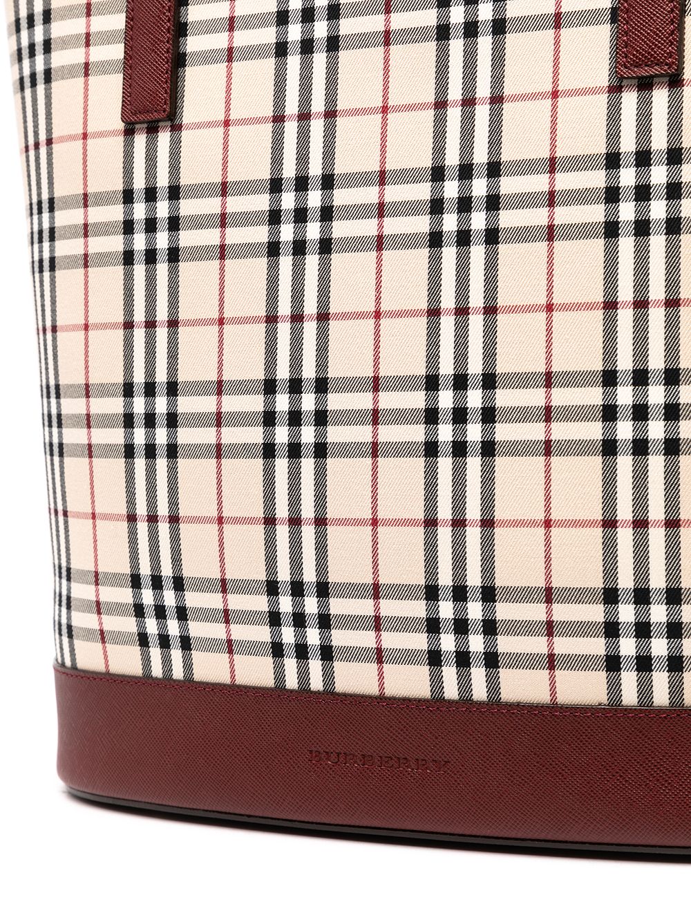 фото Burberry pre-owned сумка-тоут в клетку house check