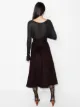 Materiel A-line wool-blend midi skirt