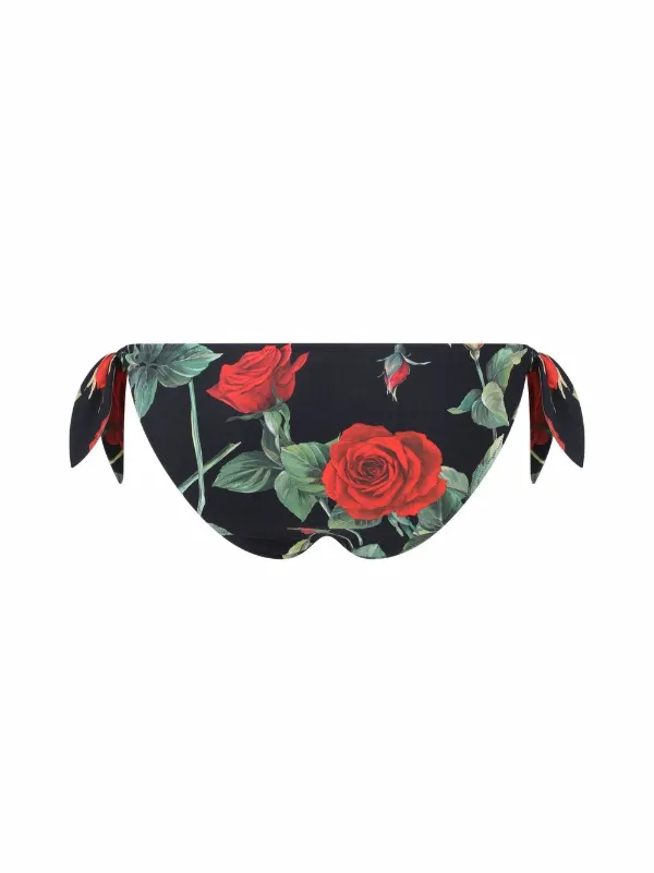 Maillot De Bain 1 Pièce Dolce & Gabbana Floral Rouge Rose - Taille S, Bonnet B, Halter - Neuf Avec étiquettes