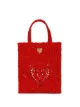 Imagem 1 de Dolce & Gabbana Bolsa tote Beatrice pequena com renda cordonetto