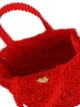 Dolce & Gabbana Bolsa tote Beatrice pequena com renda cordonetto