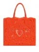 Imagem 2 de Dolce & Gabbana Bolsa tote Beatrice com renda cordonetto
