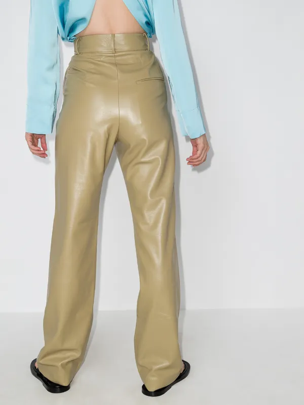 Shop Materiel high-rise faux-leather 