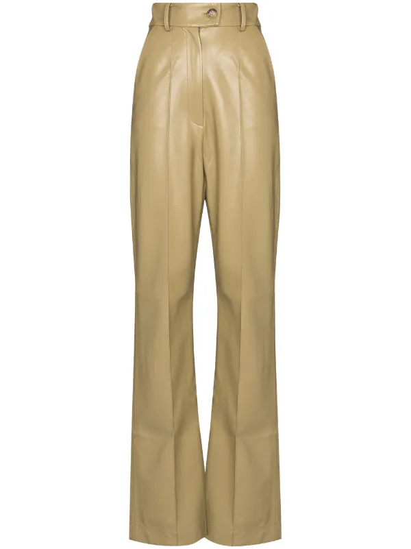 Shop Materiel high-rise faux-leather 