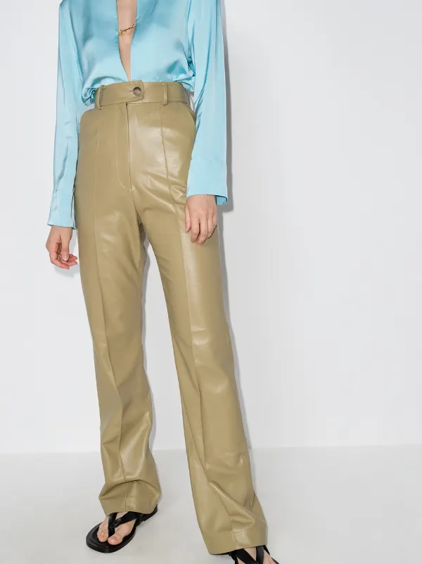 Shop Materiel high-rise faux-leather 