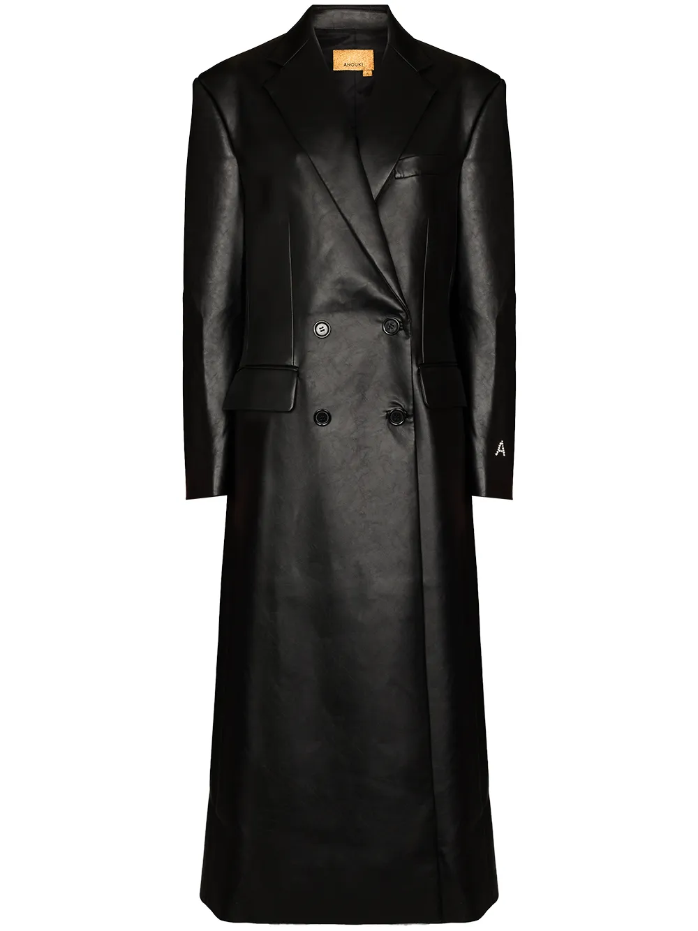 ANOUKI длинное двубортное пальто