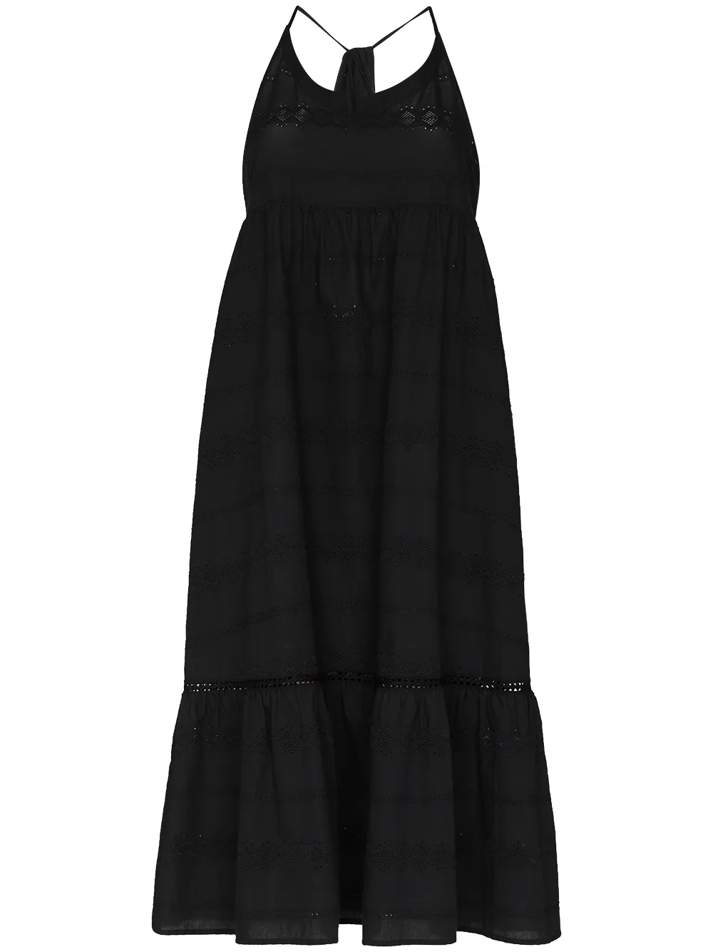 Heidi Klein ярусное платье миди