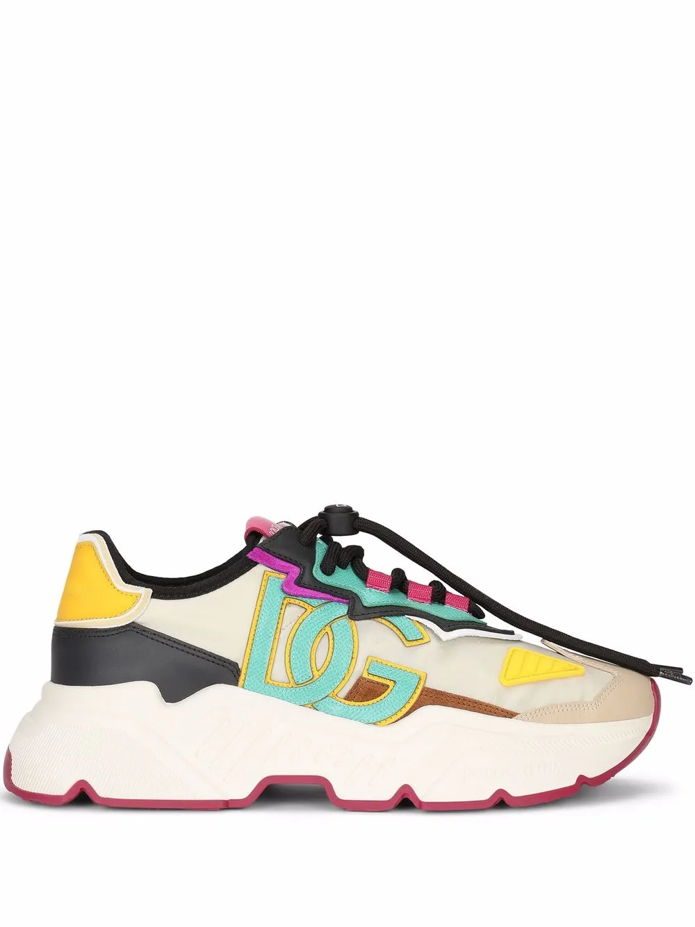 dolce gabbana patch sneakers