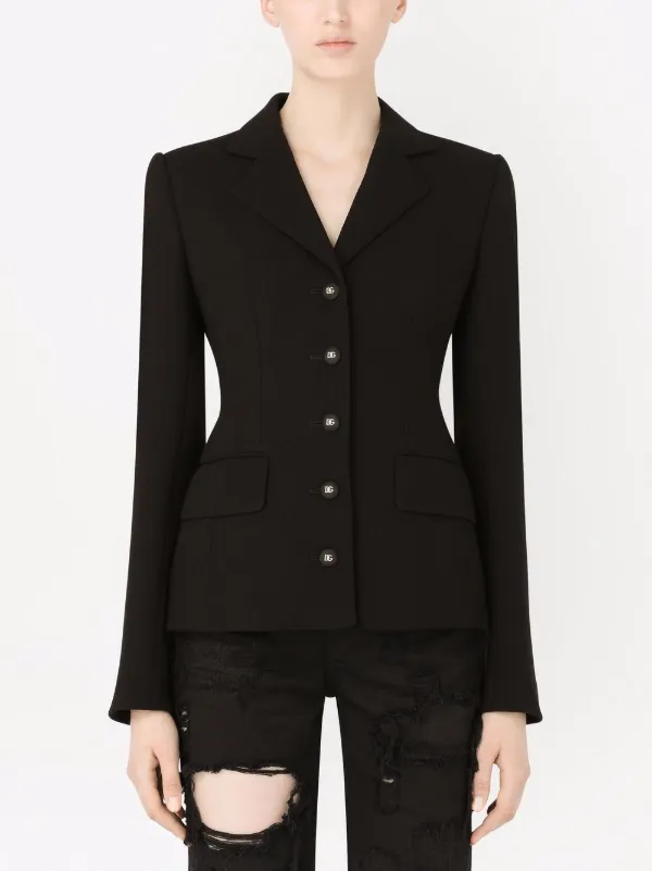 Dolce & Gabbana シングルジャケット ブラック Dolce & Gabbana Dolce シングルジャケット | ブラック