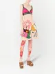 Image 2 of Dolce & Gabbana flower patch-detail skirt