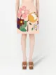 Dolce & Gabbana flower patch-detail skirt