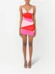 Dolce & Gabbana ruched silk minidress