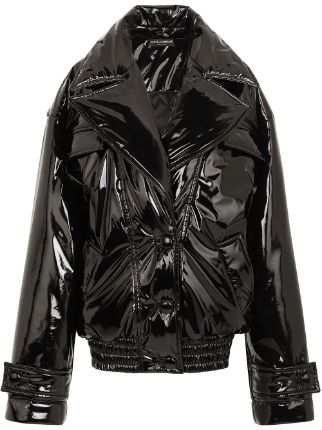 Dolce & Gabbana high-shine Oversize Jacket - Farfetch