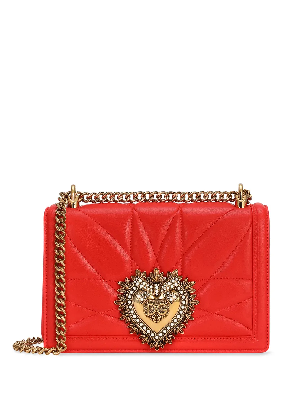 Shop Dolce & Gabbana medium Devotion shoulder bag with Express Delivery ...