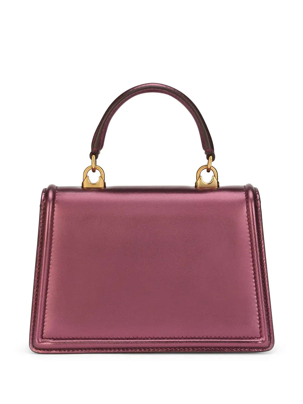 фото Dolce & gabbana сумка через плечо devotion с эффектом металлик