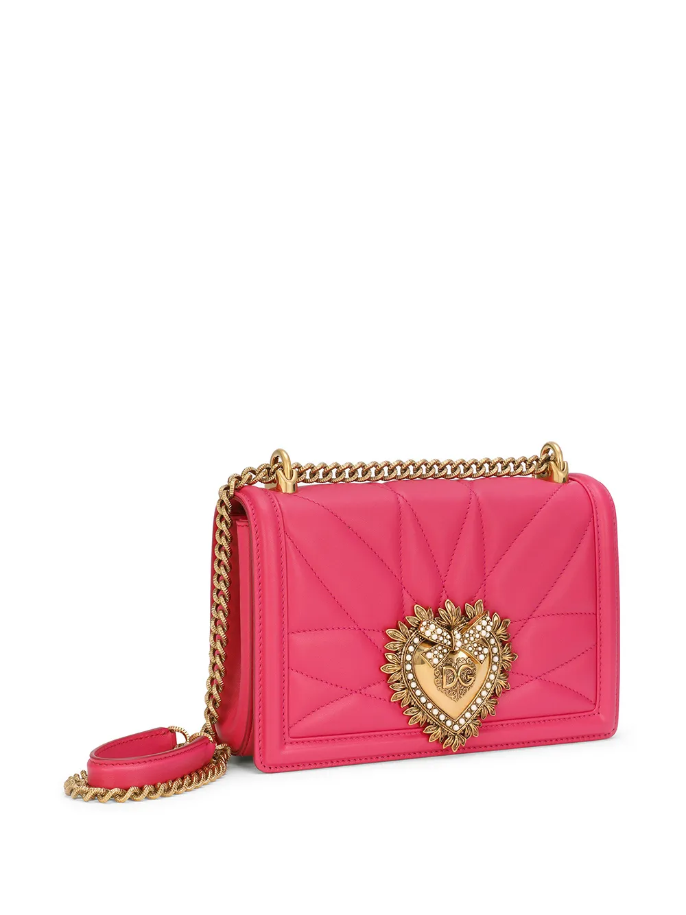 фото Dolce & gabbana сумка на плечо devotion среднего размера