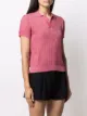 Roberto Collina fine-knit short-sleeve top