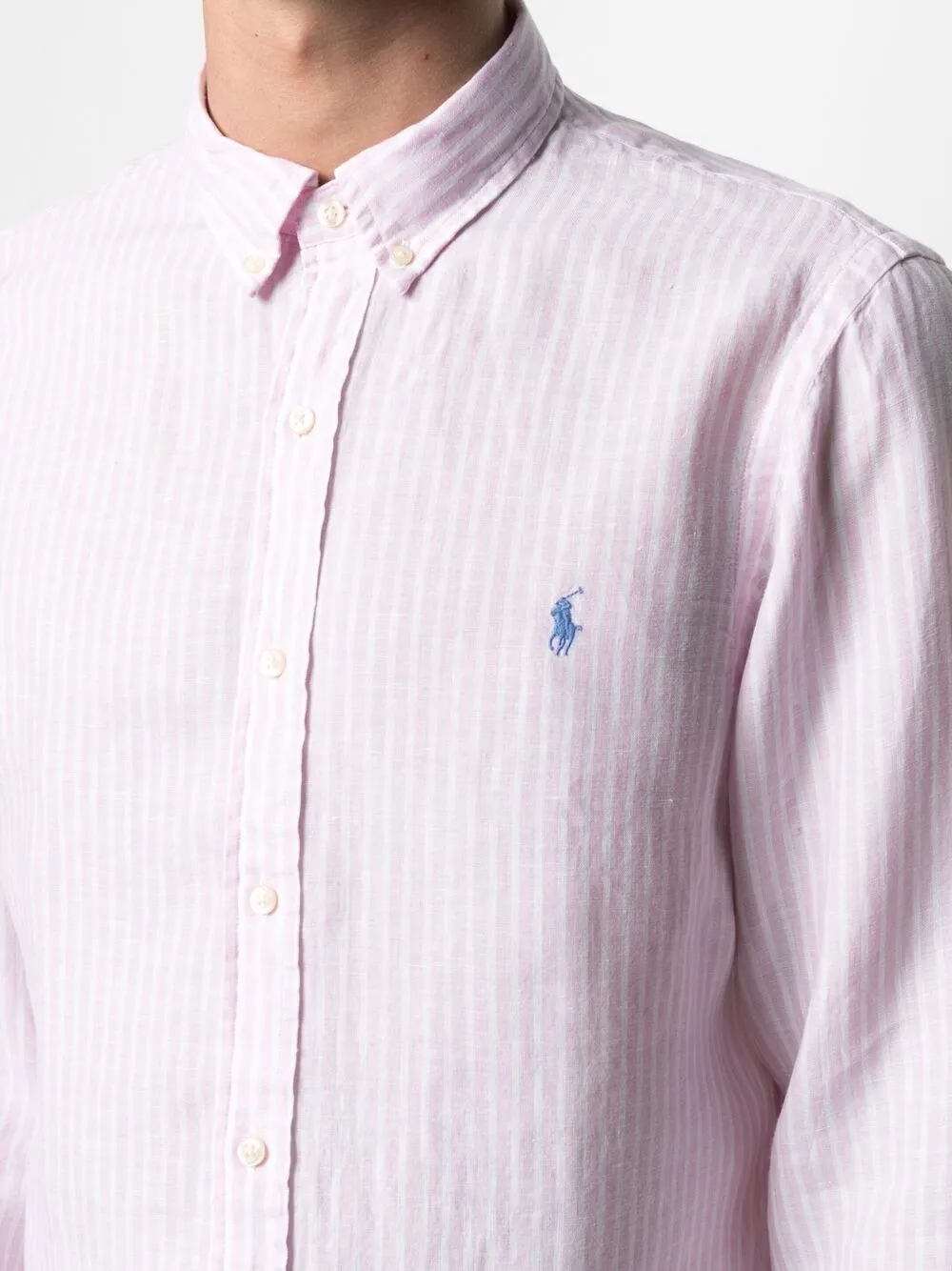 фото Ralph lauren collection рубашка в полоску