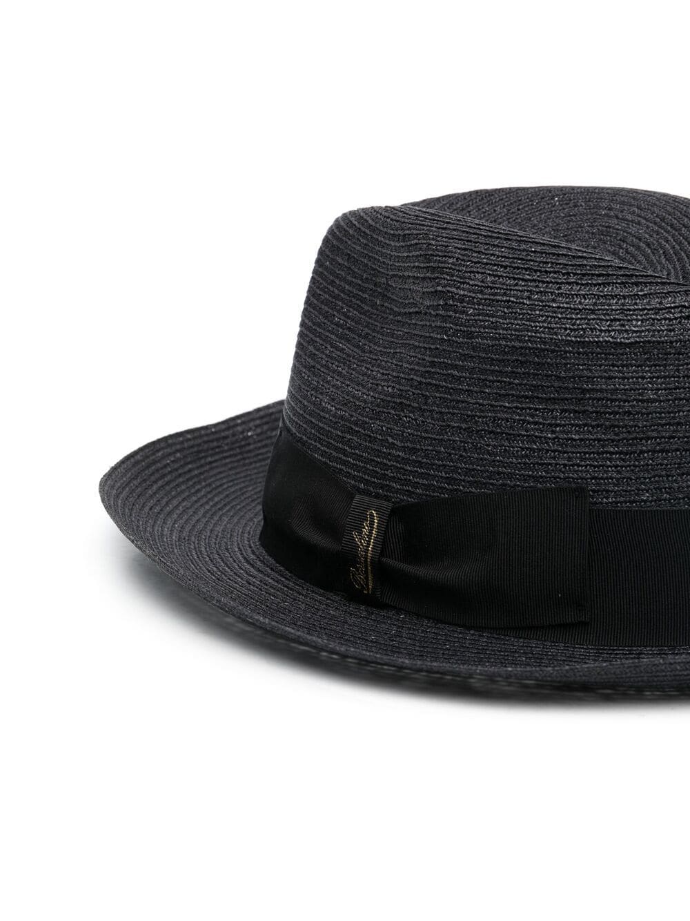 фото Borsalino плетеная шляпа-федора