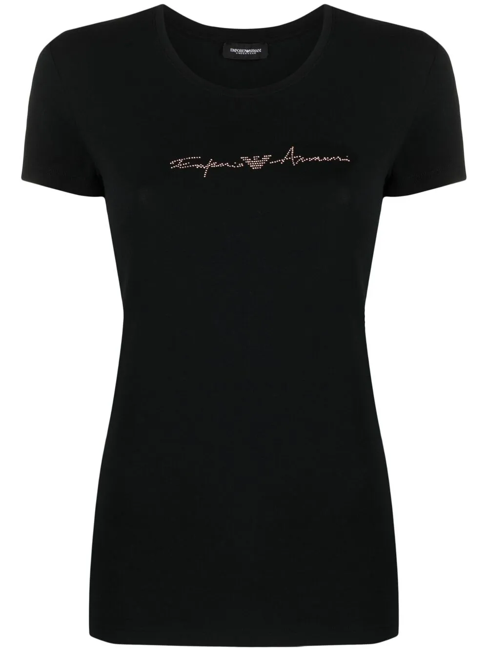 фото Emporio armani футболка с круглым вырезом и логотипом