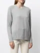 Joseph round neck knitted jumper