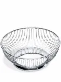 Alessi large round wire basket - Silver