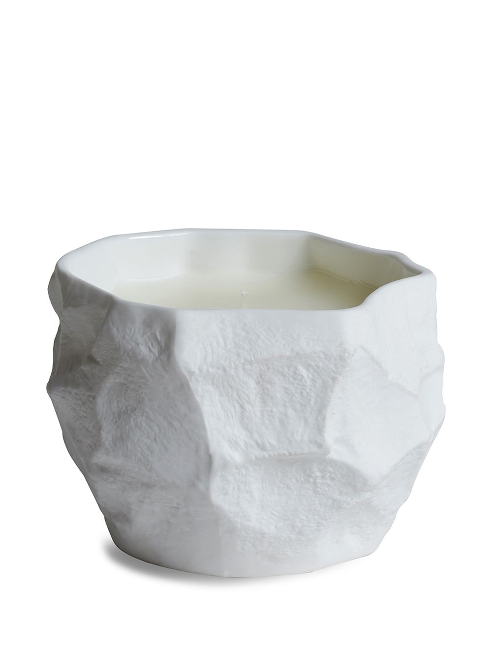 Shop 1882 Ltd Crockery Abstract Candle In White