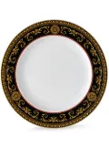 Versace Medusa ornate-trim plate - White