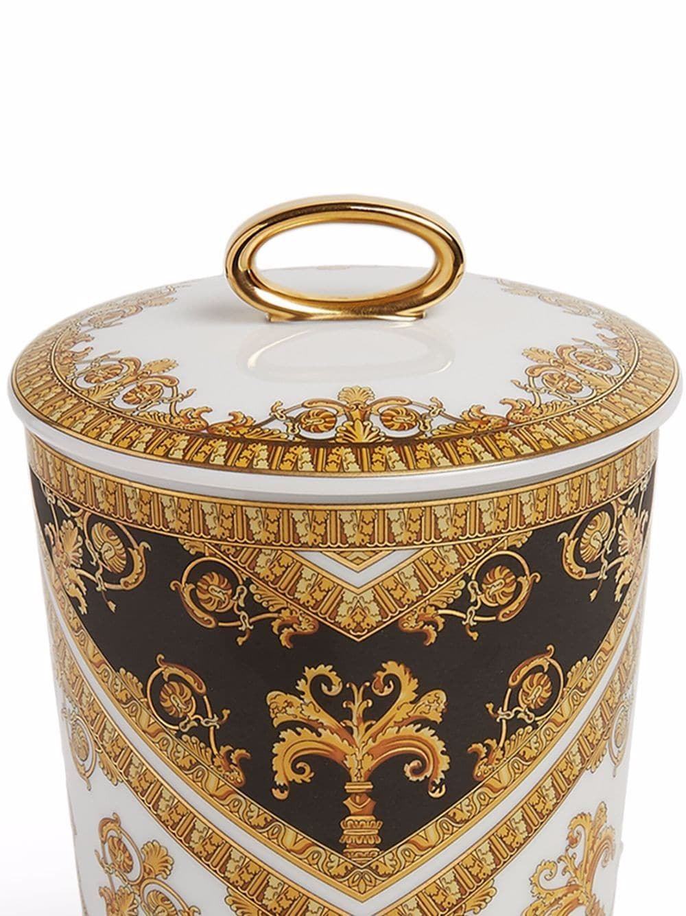 Shop Versace I Love Baroque Candles Set In Weiss