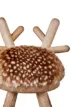 EO Bambi artificial fur chair