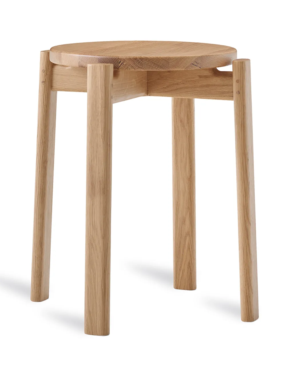  Audo Passage Oak Stool - Brown 