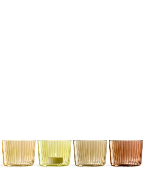 LSA International Gems tealight holder set