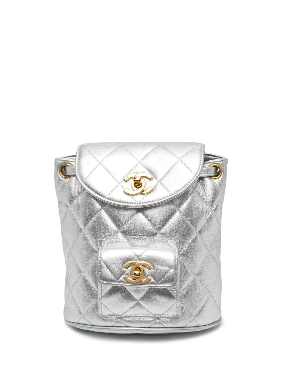 CHANEL Pre Owned 1991 1994 CC Turn lock Backpack Farfetch