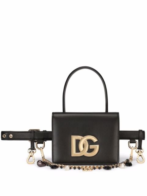 Dolce & Gabbana calf leather belt bag