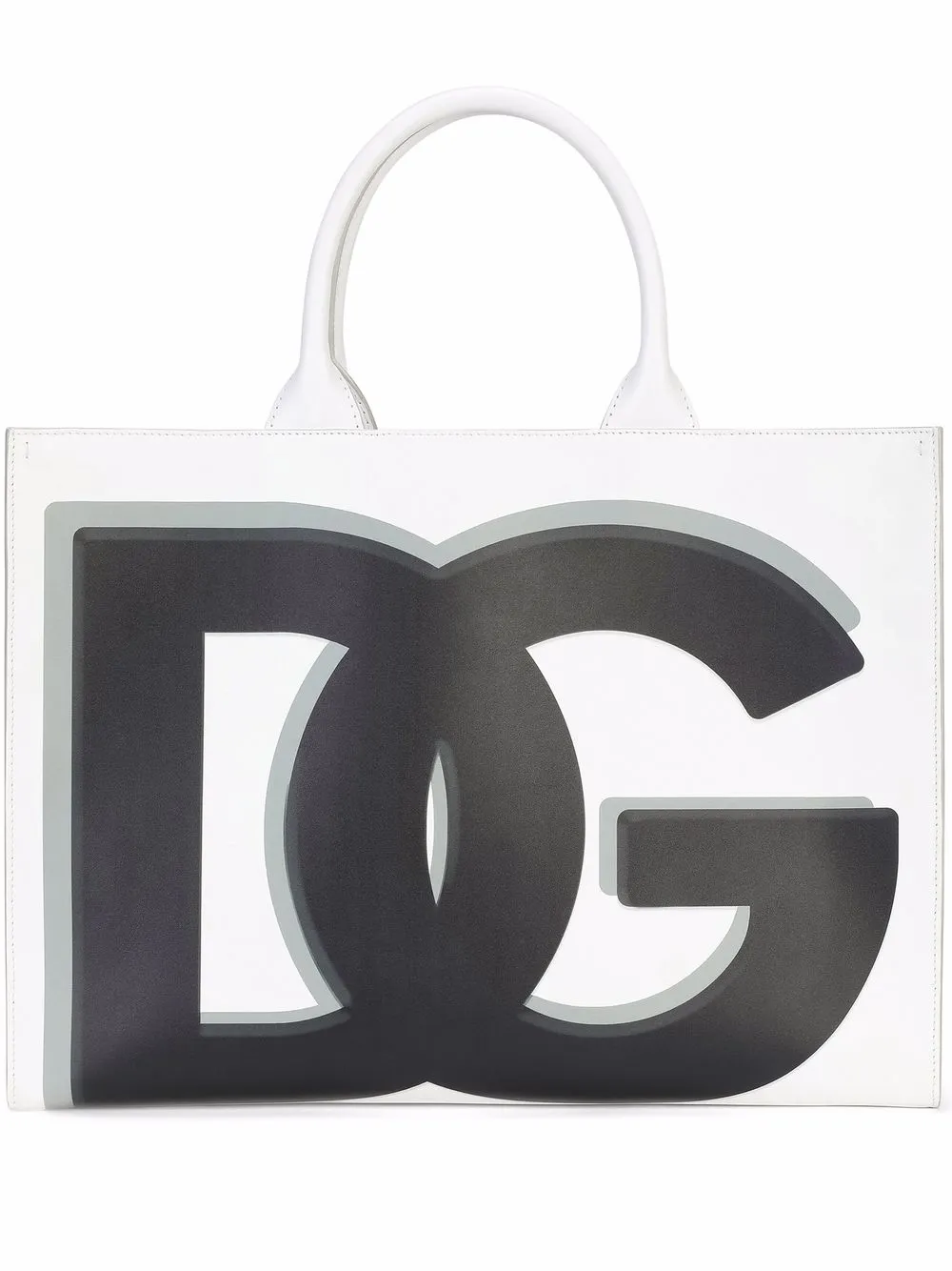 

Dolce & Gabbana tote con logo GG - Blanco