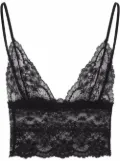 Dolce & Gabbana spaghetti-strap lace bralette - Black