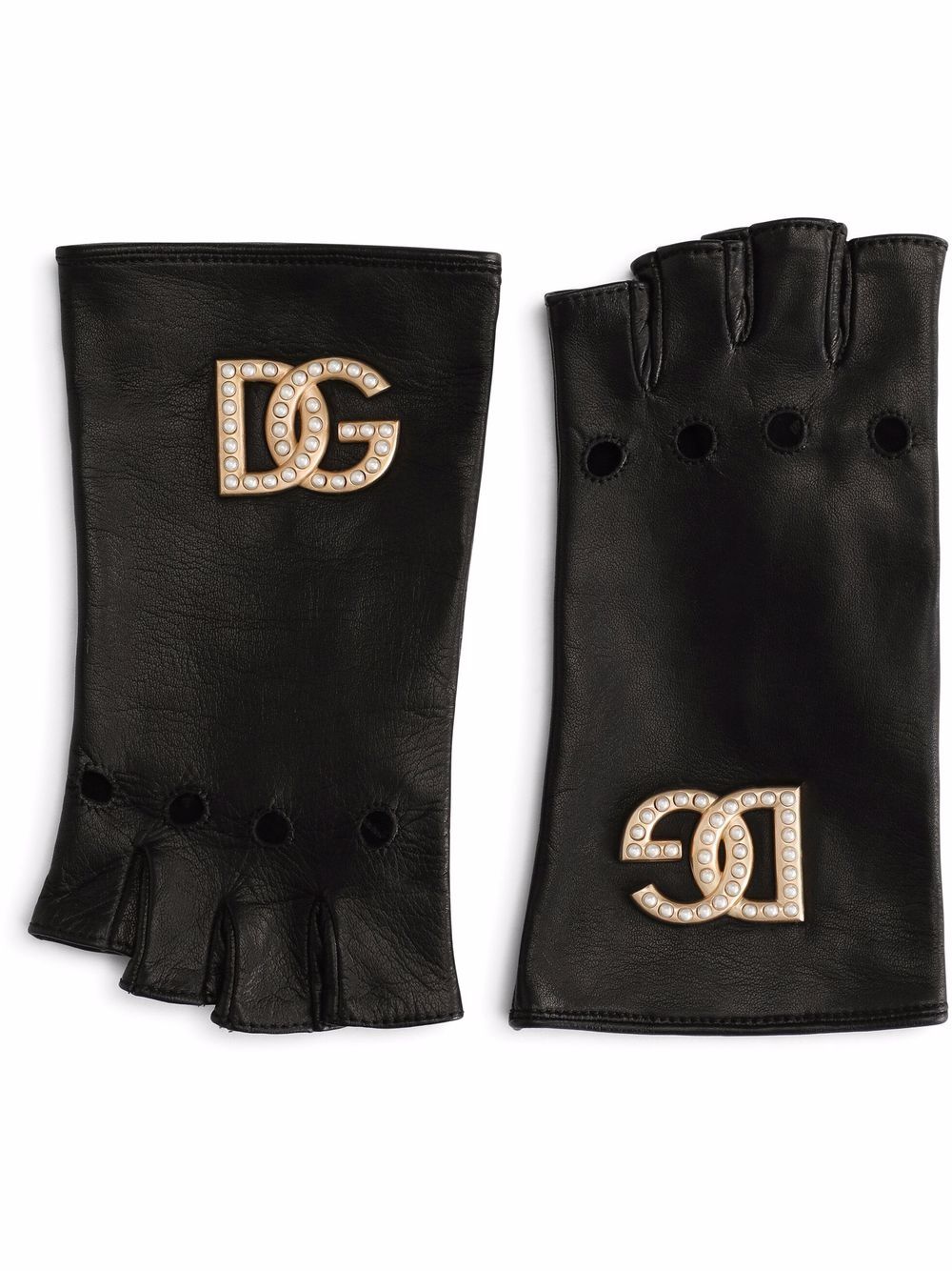 фото Dolce & gabbana перчатки-митенки