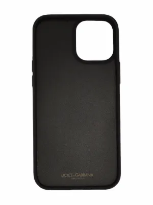 DOLCE & GABBANA iPhone13 Pro スマホケース Dolce & Gabbana Paint Splatter iPhone 13 Pro Case | Black