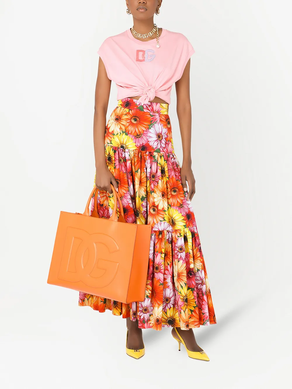 фото Dolce & gabbana большая сумка-тоут beatrice