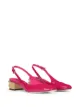 Imagem 2 de Dolce & Gabbana Sapato com placa de logo e salto bloco baixo