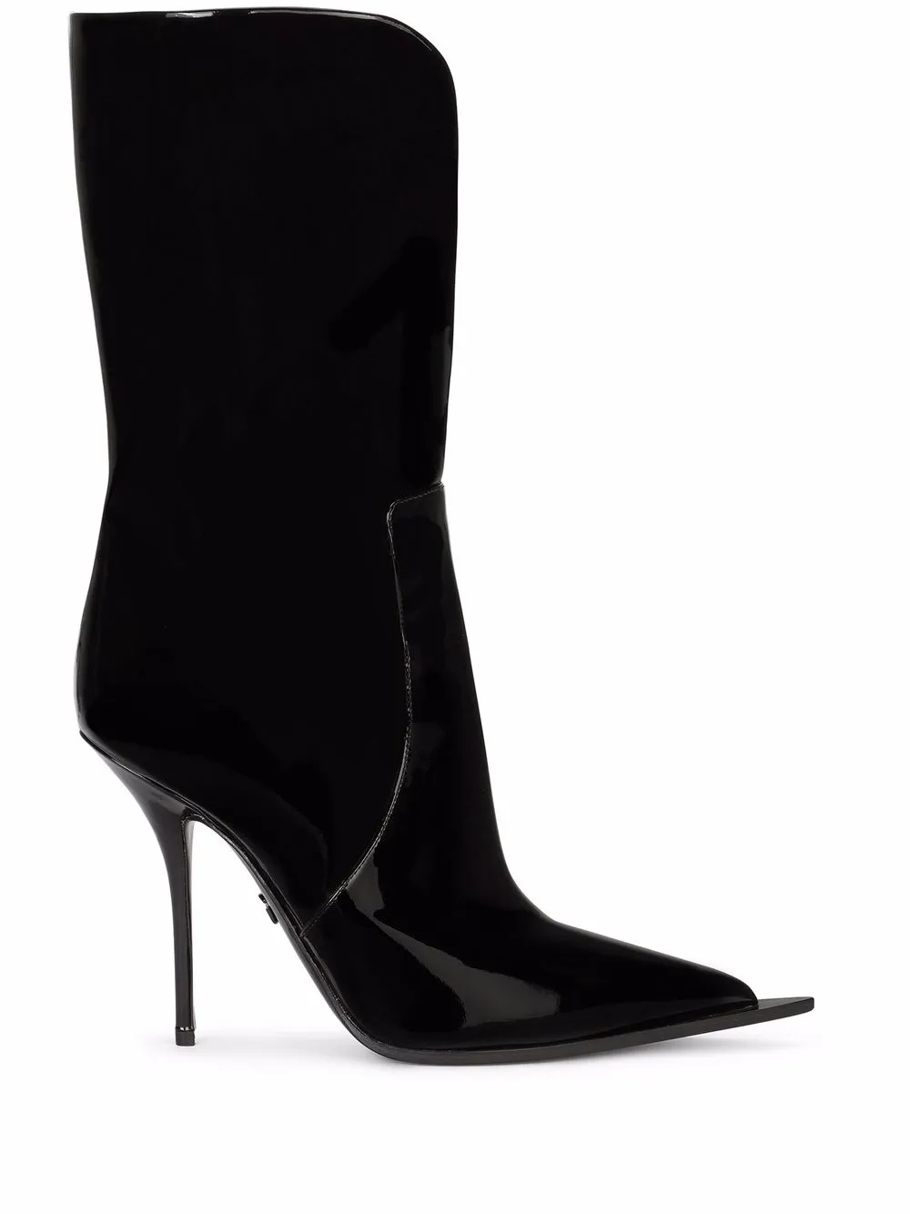 Image 1 of Dolce & Gabbana Cardinale 105mm front-slit boots